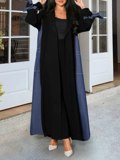 عباية نسائية عربية مطبوعة/مقلدة