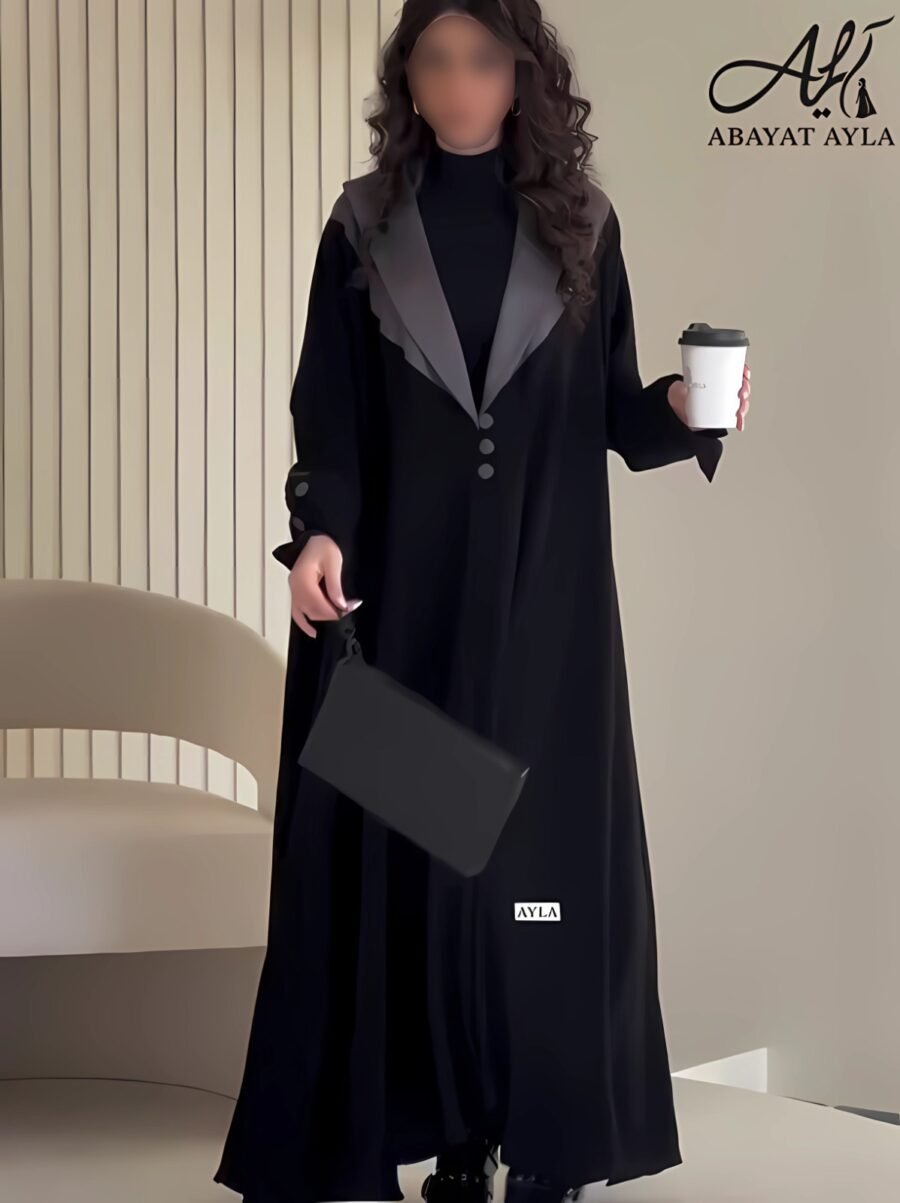 ⁦عباية فاخرة بلمسة أنيقة⁩ - الصورة ⁦3⁩